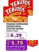 Assaí Atacadista Tekitos - frango empanado tradicional oferta
