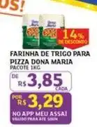 Assaí Atacadista Dona maria - farinha de trigo para pizza oferta