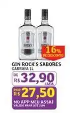 Assaí Atacadista Rock`s - gin sabores oferta