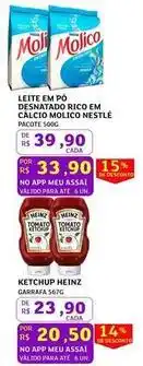 Assaí Atacadista Molico - leite em pó desnatado rico em calcio oferta