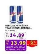 Assaí Atacadista Red bull - bebida energética tradicional oferta