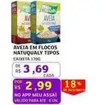 Assaí Atacadista Qualy - aveia em flocos tipos oferta