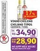 Assaí Atacadista De - vinho chileno oferta