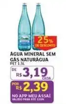 Assaí Atacadista Natura - agua mineral sem gas oferta
