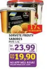 Assaí Atacadista Paçoca - sorvete sabores oferta