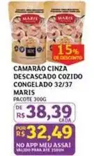 Assaí Atacadista Maris - camarao cinza descascado cozido congelado 32/37 oferta