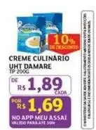 Assaí Atacadista Damare - creme culinario uht oferta