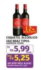 Assaí Atacadista São braz - coquetel alcoólico oferta