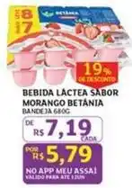 Assaí Atacadista 19 - bebida lactea sabor morango oferta