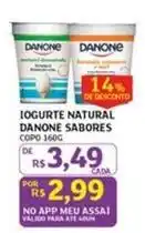 Assaí Atacadista Danone - iogurte natural sabores oferta