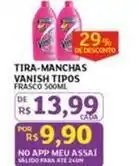 Assaí Atacadista Vanish - tira-manchas tipos oferta