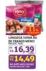 Assaí Atacadista De - linguiça suina ou de frango oferta