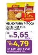 Assaí Atacadista Yoki - milho para pipoca premium oferta