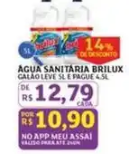 Assaí Atacadista Brilux - agua sanitaria oferta