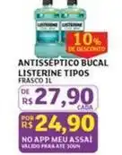 Assaí Atacadista Listerine - antisséptico bucal oferta