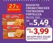 Assaí Atacadista De - biscoito cream cracker tostadinha oferta