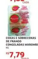 Assaí Atacadista Coxas e sobrecoxas de frango congeladas marombú oferta