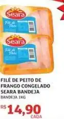 Assaí Atacadista Seara - filé de peito de frango congelado oferta