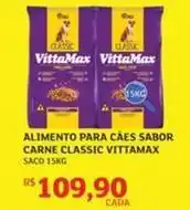 Assaí Atacadista Vittamax - alimento para caes sabor carne classic oferta