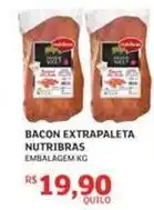 Assaí Atacadista Nutricional - bacon extrapaleta oferta