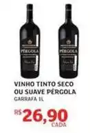 Assaí Atacadista Pérgola - vinho tinto seco ou suave oferta