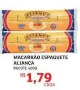 Assaí Atacadista Aliança - macarrão espaguete oferta
