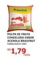 Assaí Atacadista Brasfrut - polpa de fruta congelada sabor acerola oferta