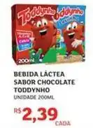 Assaí Atacadista Toddynho - bebida láctea sabor chocolate oferta