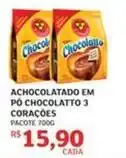 Assaí Atacadista 3 corações - achocolatado em po chocolatto oferta
