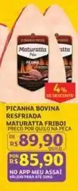 Assaí Atacadista Maturatta - picanha bovina resfriada friboi oferta
