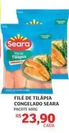 Assaí Atacadista Seara - filé de tilápia congelado oferta