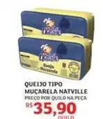 Assaí Atacadista Natville - queijo tipo muçarela oferta