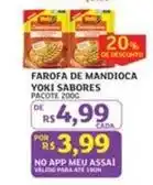 Assaí Atacadista Yoki - farofa de mandioca sabores oferta