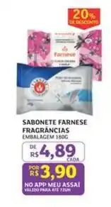 Assaí Atacadista Farnese - sabonete oferta