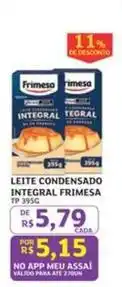 Assaí Atacadista Frimesa - leite condensado integral oferta