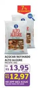Assaí Atacadista Alto alegre - açúcar refinado oferta