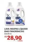 Assaí Atacadista Omo - lava-roupas líquido fragrâncias oferta