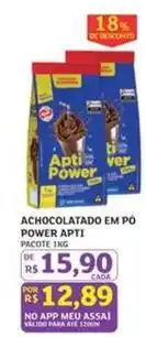 Assaí Atacadista Apti - achocolatado em po power oferta