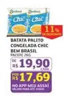 Assaí Atacadista Bem brasil - batata palito congelada chic oferta