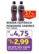 Assaí Atacadista Powerade - bebida isotonica oferta