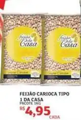 Assaí Atacadista Carioca - feijão tipo 1 da casa oferta