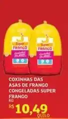 Assaí Atacadista Super frango - coxinhas das asas de frango congeladas oferta