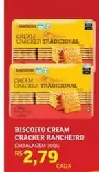 Rancheiro - biscoito cream cracker