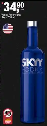 Frangolândia Vodka americana skyy oferta