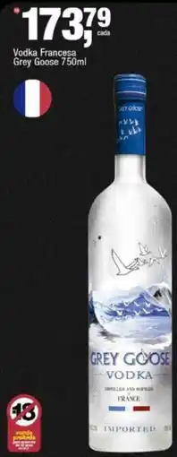 Frangolândia Vodka Francesa Grey Goose oferta
