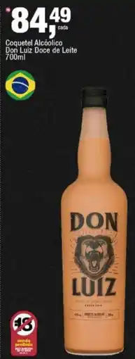 Frangolândia Coquetel Alcólico Don Luiz Doce de Leite oferta