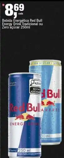 Frangolândia Bebida Energética Red Bull Energy Drink Tradicional ou Zero açúcar oferta