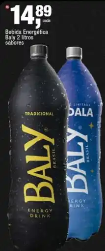 Frangolândia Bebida Energética Baly 2 litros sabores oferta