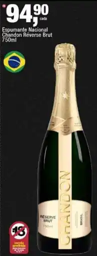 Frangolândia Espumante Nacional Chandon Réserve Brut oferta
