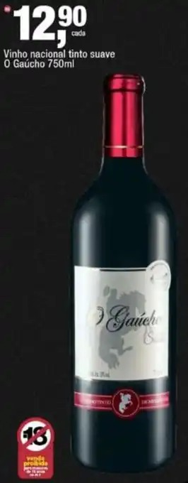 Frangolândia Vinho nacional tinto suave o gaúcho oferta
